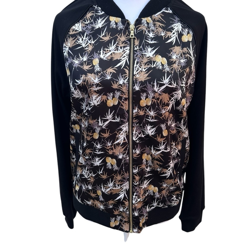 Peter Som summer 2014 St Bart’s inspired Pineapple bomber Jacket